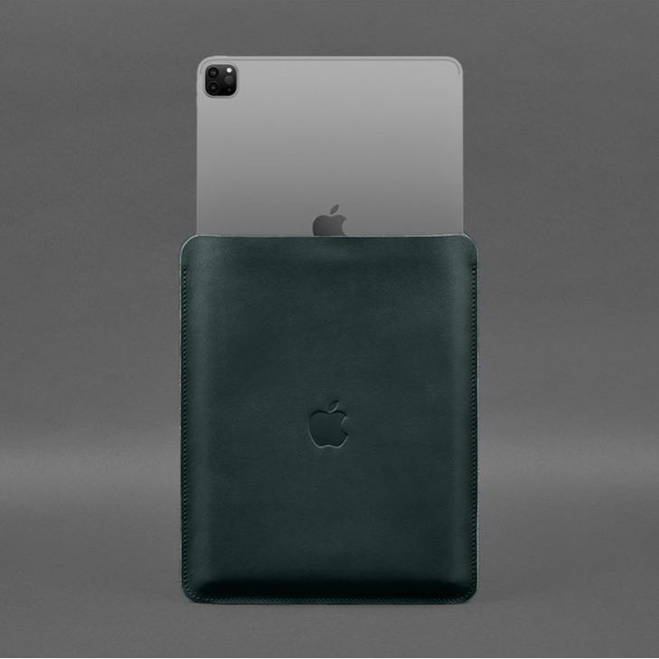 Шкіряний чохол-футляр для iPad Pro 12,9 Зелений BN-GC-17-malachite фото