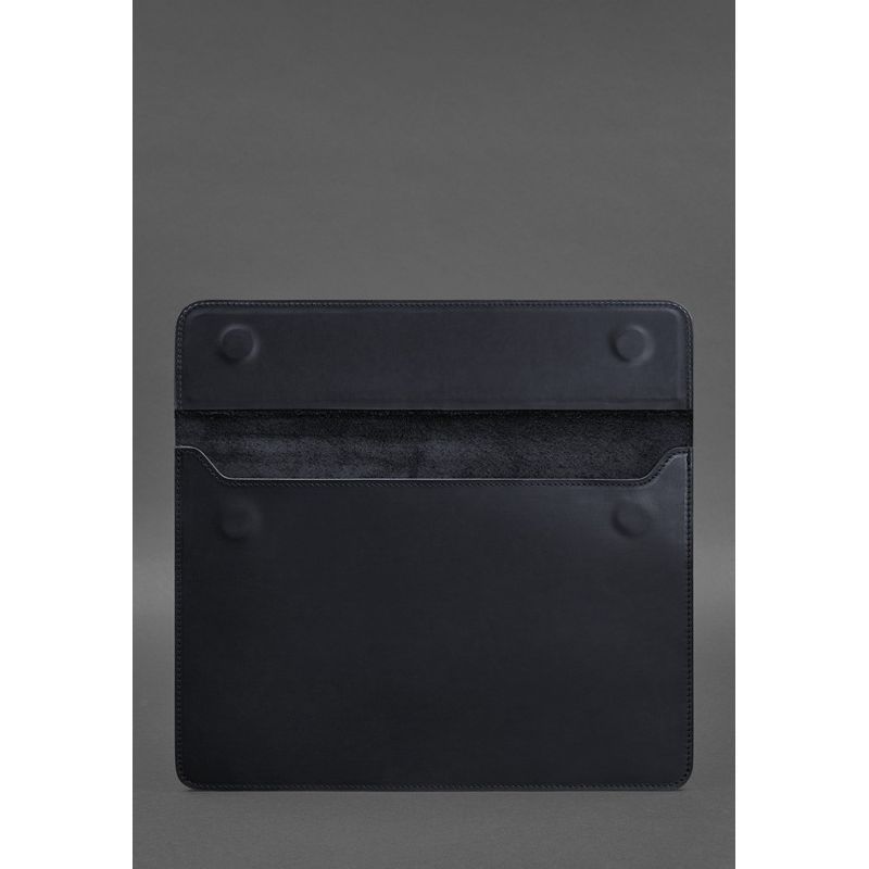 Шкіряний чохол-конверт на магнітах для MacBook 13 Синій Crazy Horse BN-GC-9-nn фото