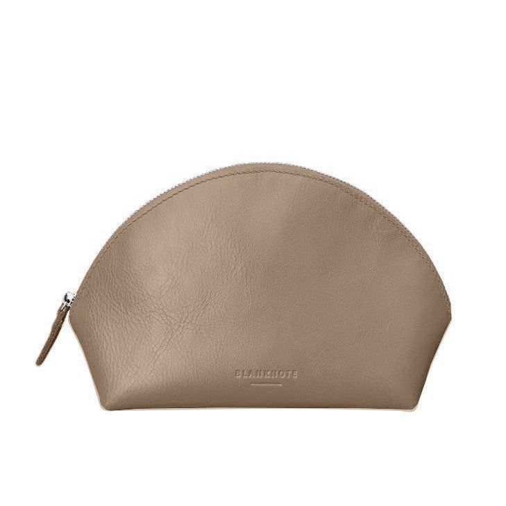 Женская кожаная косметичка 8.0 Светло-бежевая BN-CB-8-light-beige фото