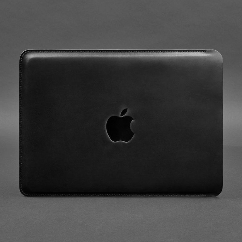 Шкіряний чохол для MacBook 14 дюйм Чорний Crazy Horse BN-GC-19-g-kr фото