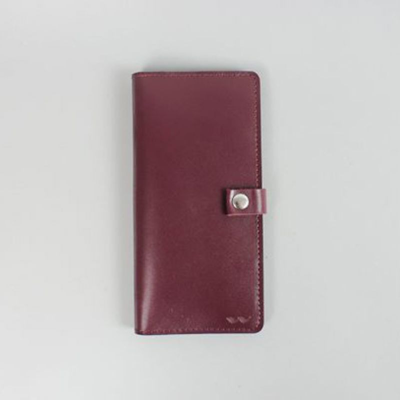 Шкіряний тревел кейс 2.0 бордовий TW-TC-2-wine-ksr фото