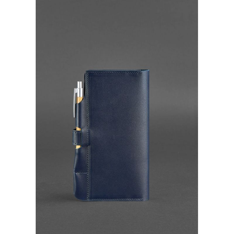 Кожаный тревел-кейс 4.0 Темно-синий BN-TK-4-navy-blue фото