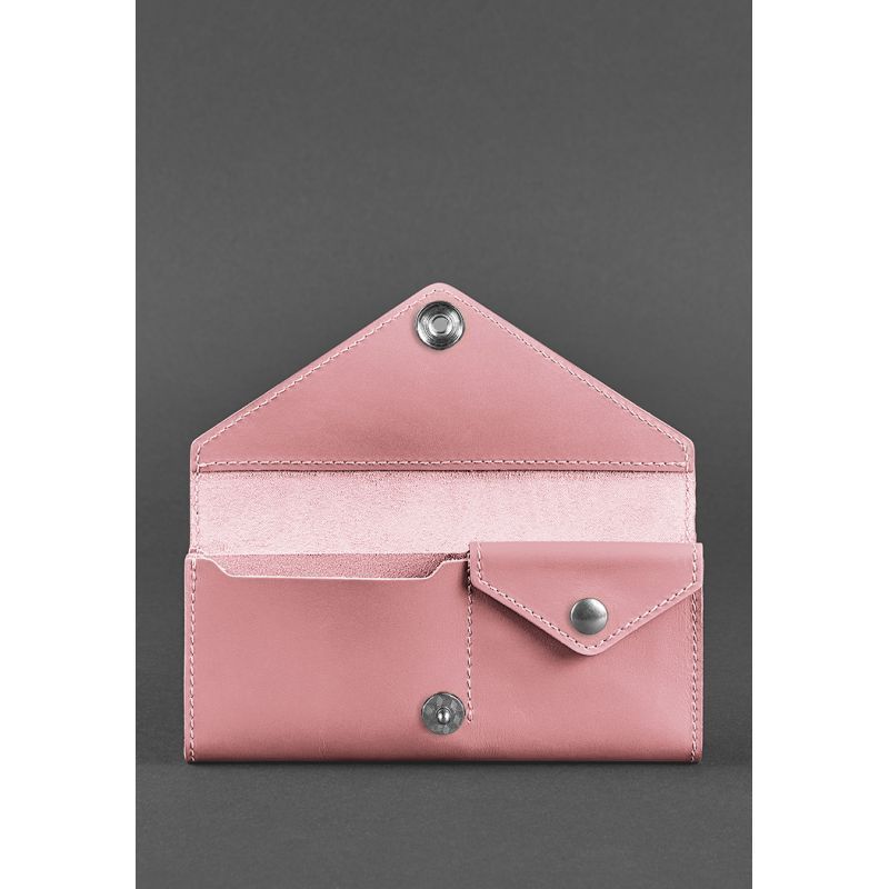 Женский кожаный кошелек Керри 1.0 розовый BN-W-1-pink-peach фото