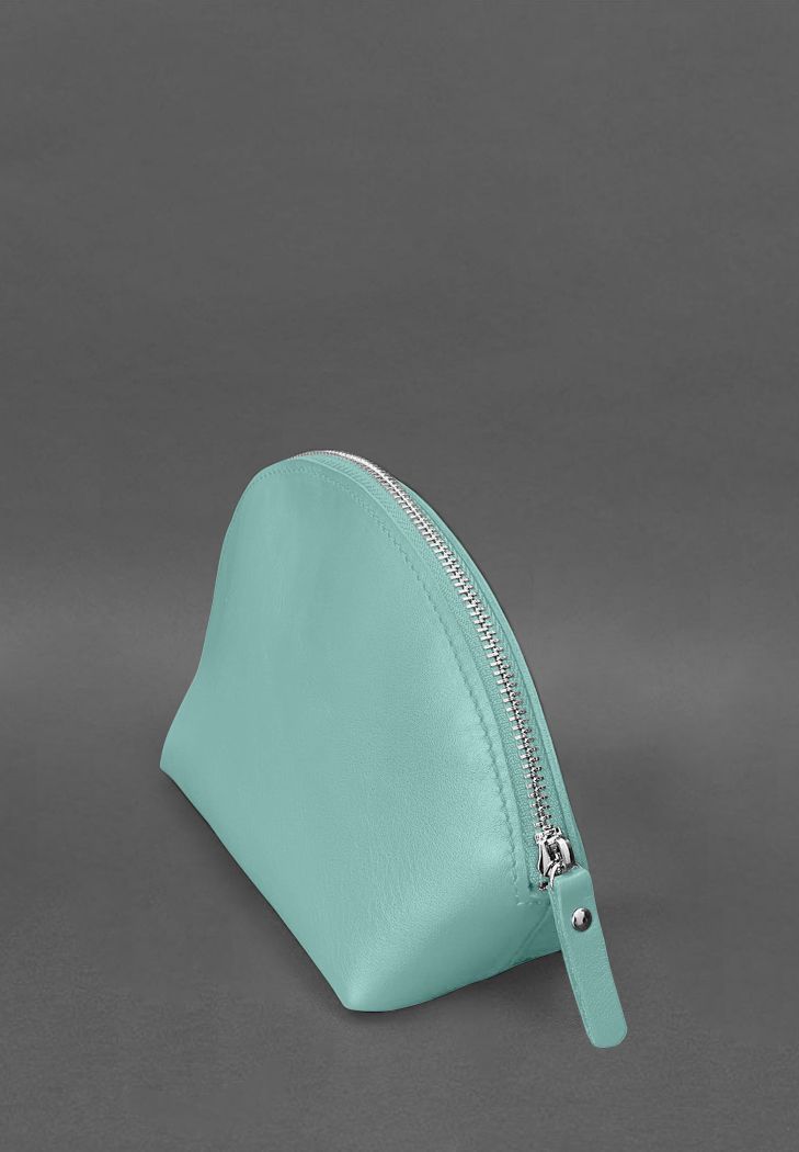 Женская кожаная косметичка 8.0 Бирюзовая BN-CB-8-tiffany фото
