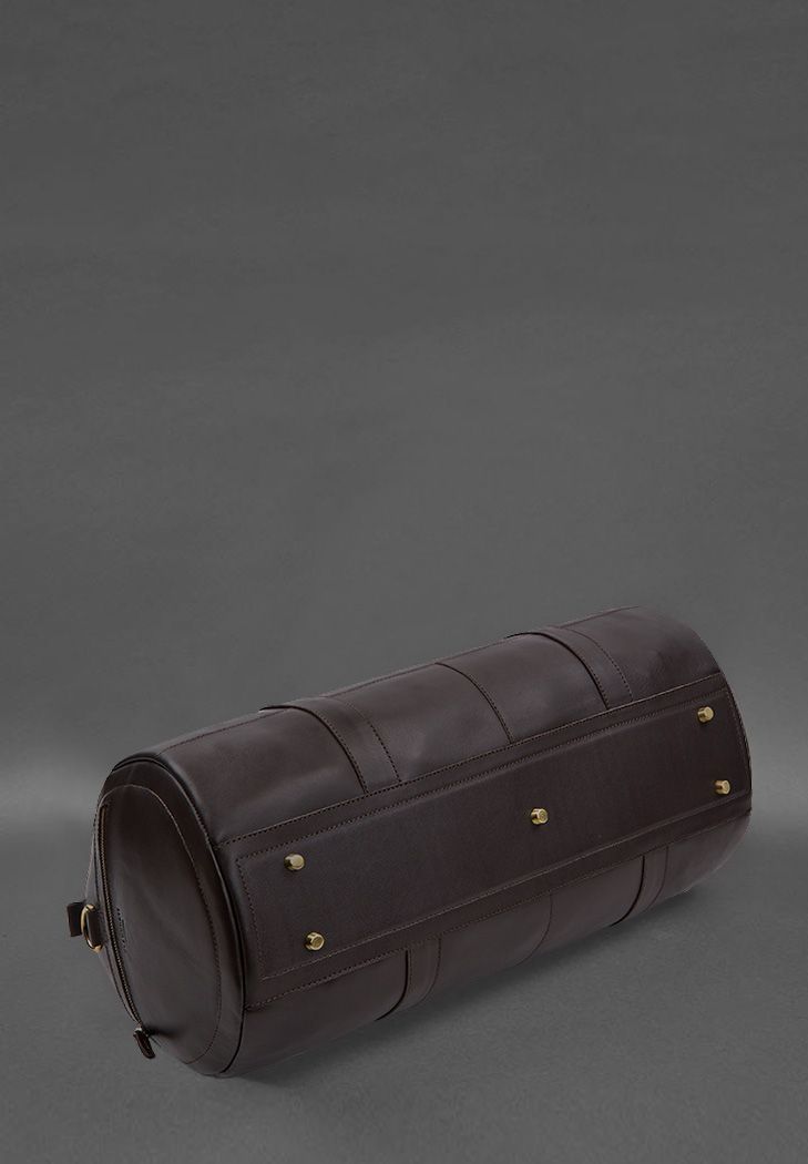 Шкіряна&nbsp;сумка&nbsp;Harper MAXI&nbsp;темно-коричнева&nbsp;краст BN-BAG-56-choko фото