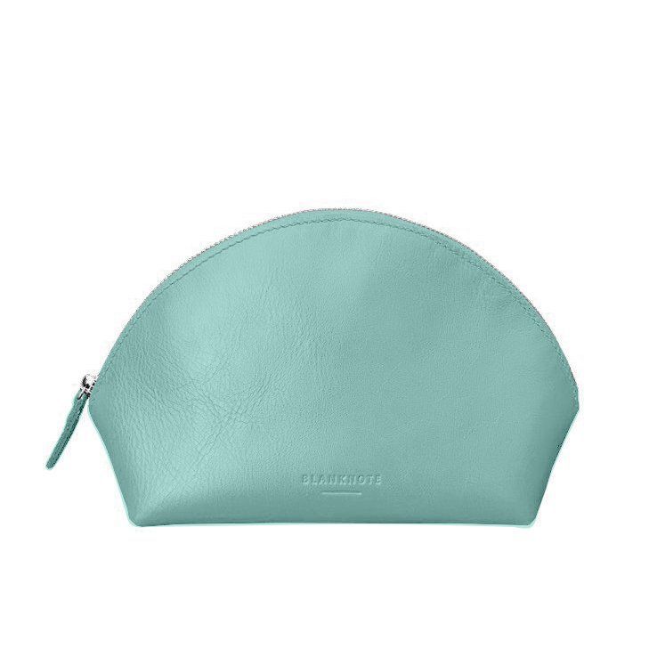 Жіноча шкіряна косметичка 8.0 Бірюзова BN-CB-8-tiffany фото