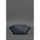 Жіноча шкіряна косметичка Краст темно-синя BN-CB-2-navy-blue фото 7