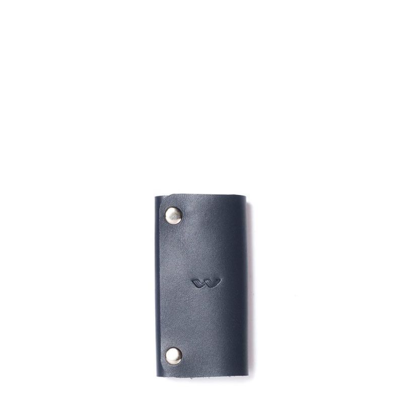 Шкіряна ключниця Key Keeper синя TW-KeyKipper-dark-blue фото