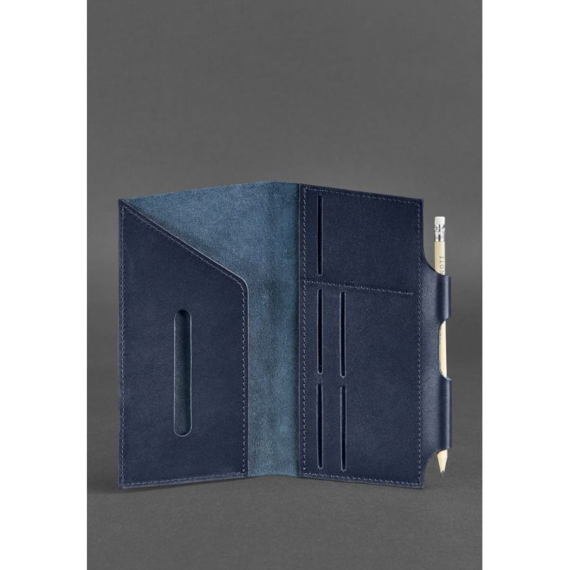 Кожаный тревел-кейс 3.0 Темно-синий BN-TK-3-navy-blue фото