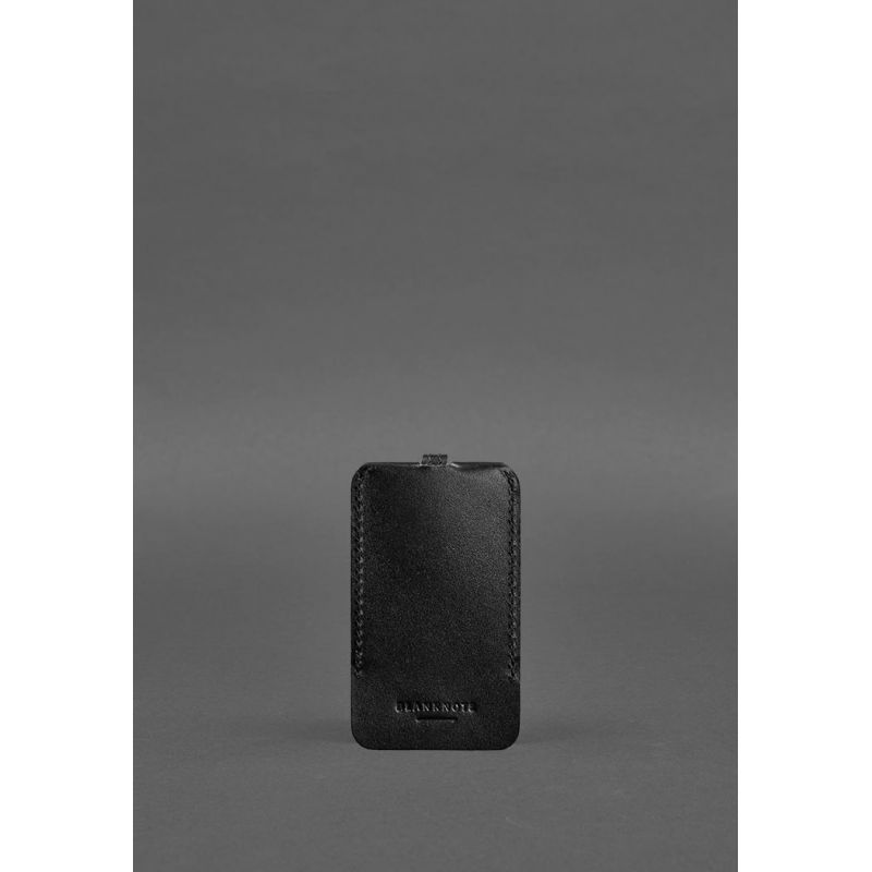 Шкіряна ключниця 1.0 чорна Краст BN-KL-1-g фото