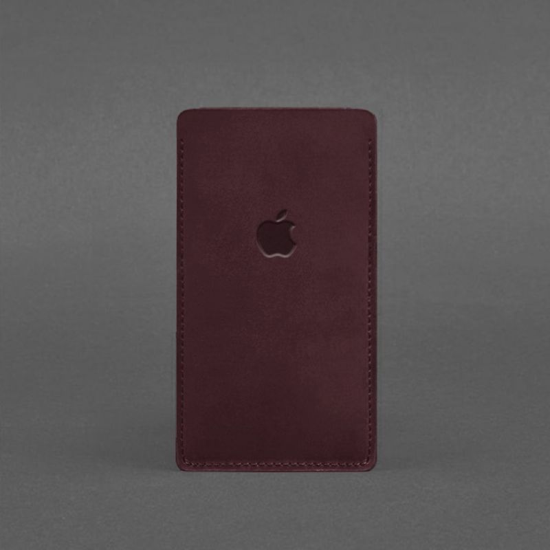 Шкіряний чохол для iPhone 11 Бордовий Crazy Horse BN-GC-1-vin-kr фото