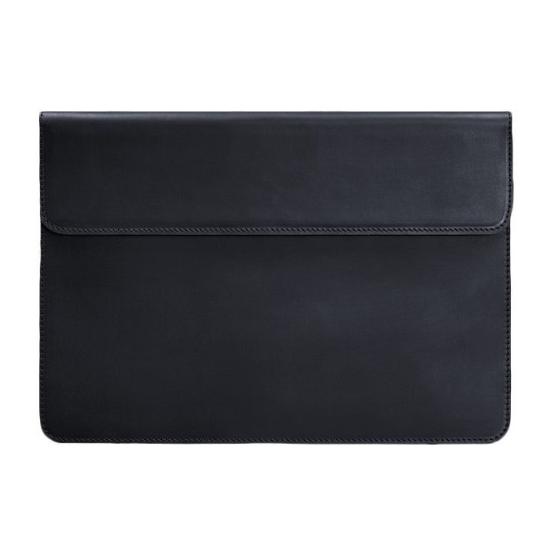 Шкіряний чохол-конверт на магнітах для MacBook 14 Синій Crazy Horse BN-GC-22-nn фото