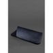 Кожаный чехол для очков Темно-синий Краст BN-GC-23-navy-blue фото 3