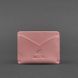 Женская кожаная визитница 5.0 розовая BN-KK-5-pink-peach фото 4