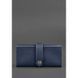 Кожаное портмоне 3.0 темно-синее BN-PM-3-navy-blue фото 6