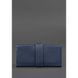 Кожаное портмоне 3.0 темно-синее BN-PM-3-navy-blue фото 4