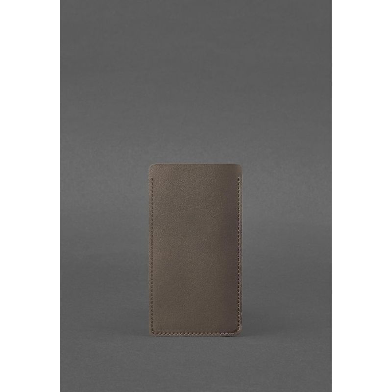 Шкіряний чохол для iPhone 12 Темно-бежевий BN-GC-2-beige фото