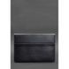 Кожаный чехол-конверт на магнитах для MacBook 14 Темно-синий BN-GC-22-navy-blue фото 5