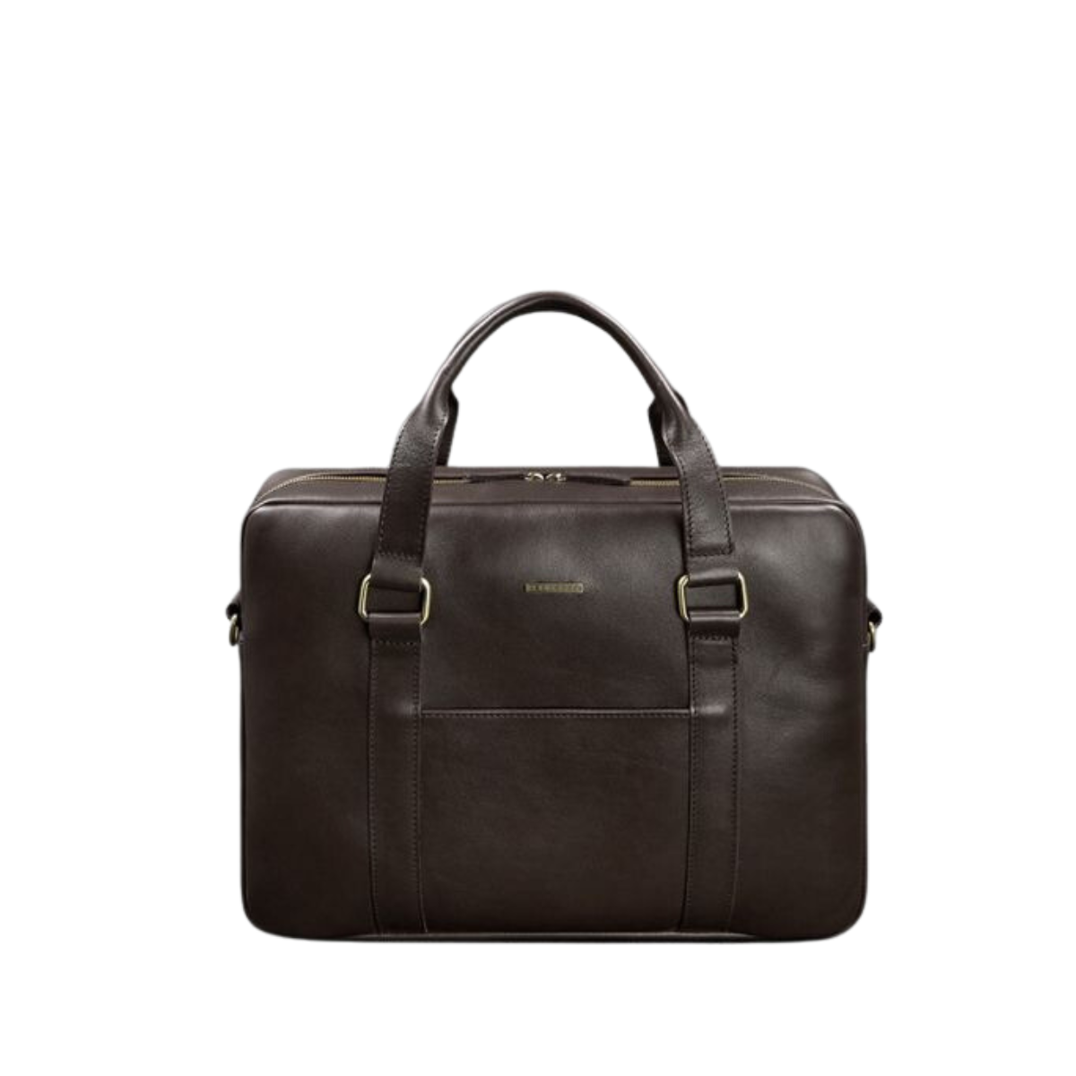 Кожаная сумка для ноутбука и документов темно-коричневая. BN-BAG-37-choko фото
