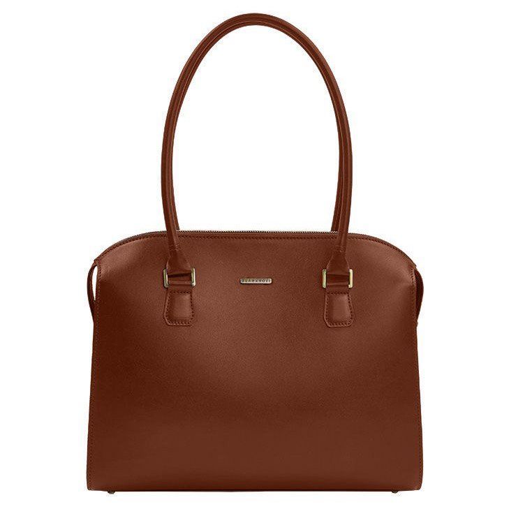 Жіноча шкіряна сумка Business світло-коричневий Краст BN-BAG-57-k фото