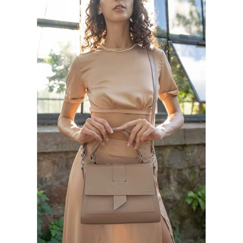 Жіноча&nbsp;шкіряна&nbsp;сумка&nbsp;Ester&nbsp;карамель краст TW-Ester-caramel фото