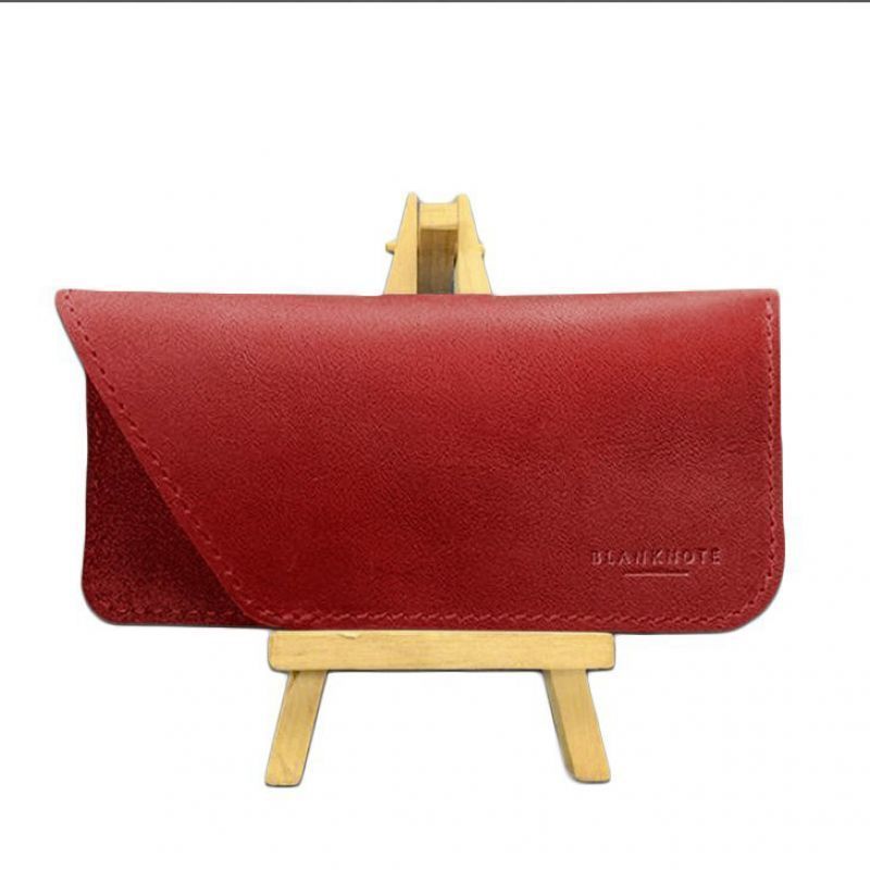 Кожаный чехол для очков Красный Краст BN-GC-23-red фото