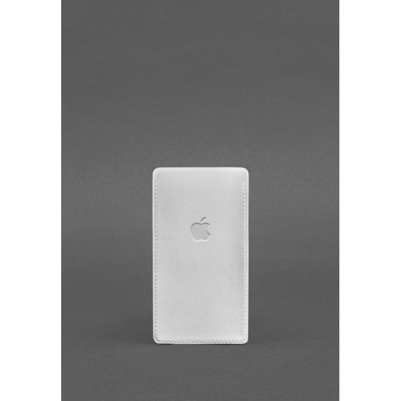 Шкіряний чохол для iPhone 12 Білий BN-GC-2-light фото