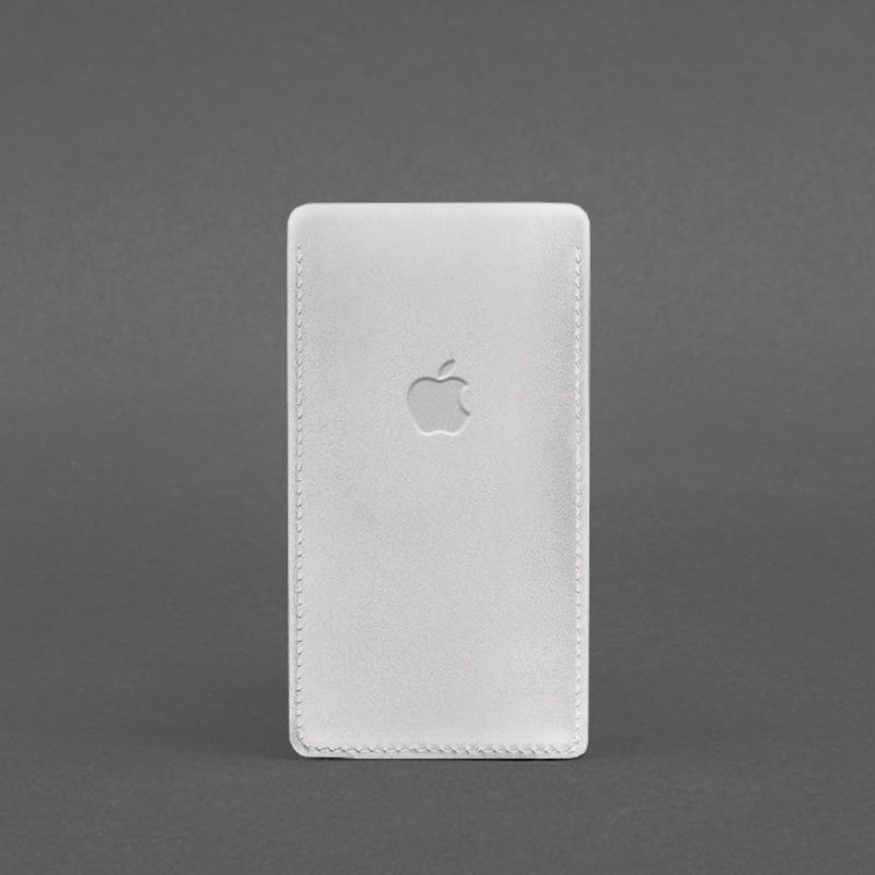 Шкіряний чохол для iPhone 12 Білий BN-GC-2-light фото