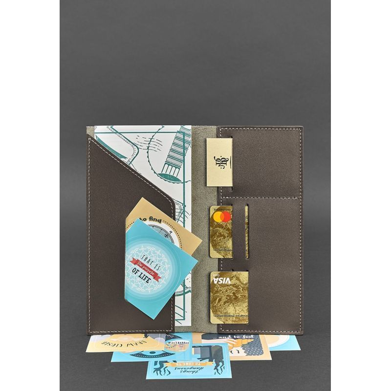 Кожаный тревел-кейс 3.1 темно-бежевый BN-TK-3-1-beige фото