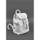 Шкіряний жіночий рюкзак Олсен білий BN-BAG-13-white фото 4