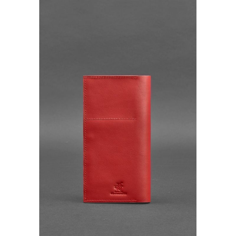 Кожаный женский тревел-кейс 3.1 Красный BN-TK-3-1-red фото