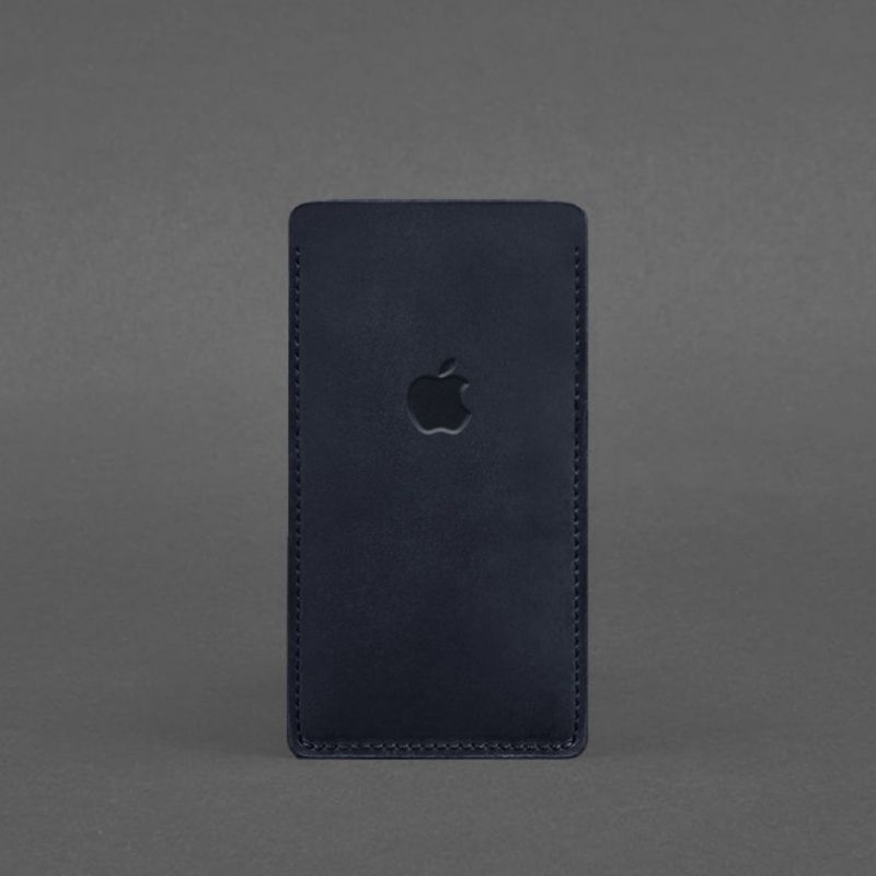 Шкіряний чохол для iPhone 12 Синій Crazy Horse BN-GC-2-nn фото