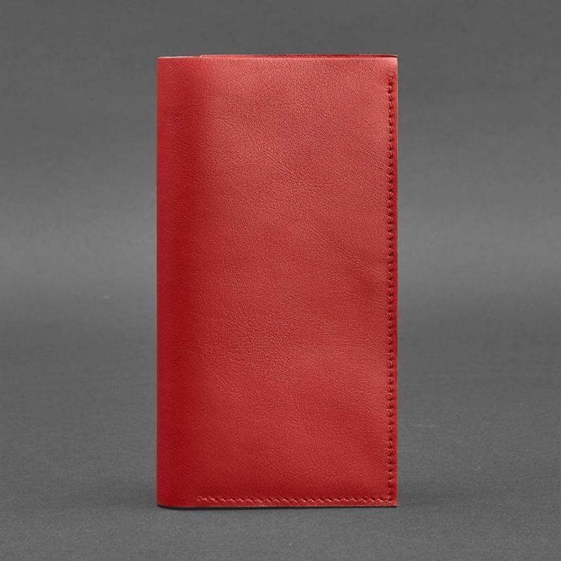 Кожаный женский тревел-кейс 3.1 Красный BN-TK-3-1-red фото