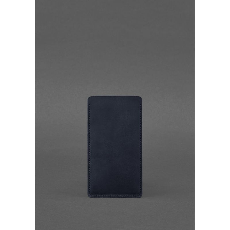 Шкіряний чохол для iPhone 12 Синій Crazy Horse BN-GC-2-nn фото