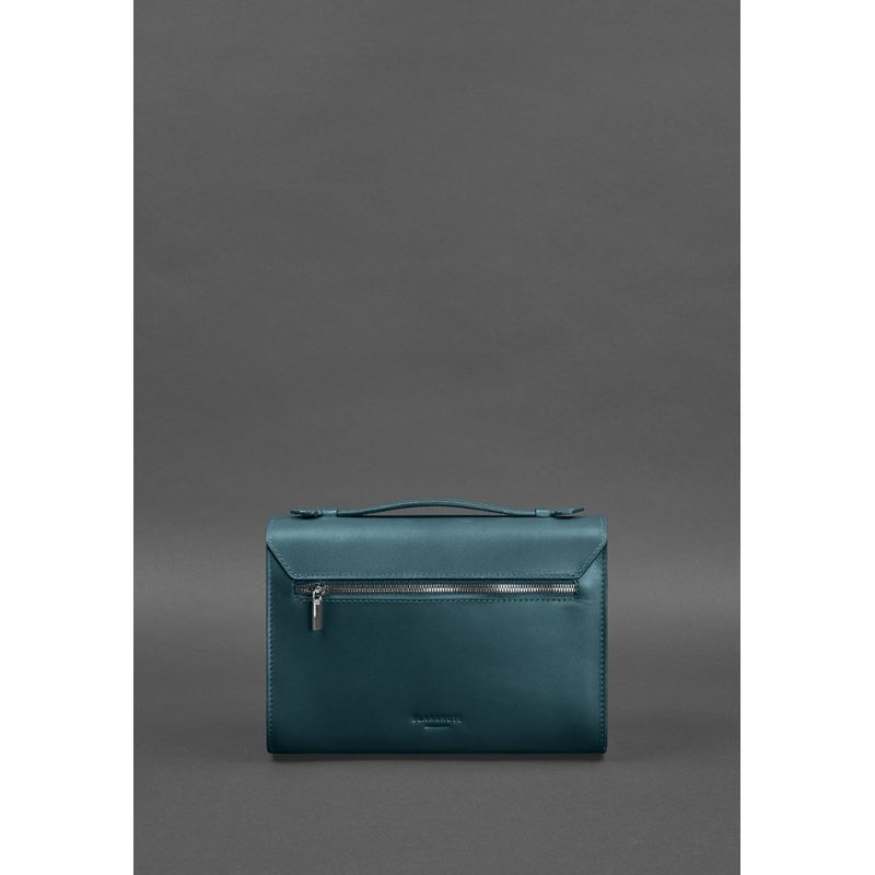 Жіноча шкіряна сумка-кроссбоді Lola зелена BN-BAG-35-malachite фото