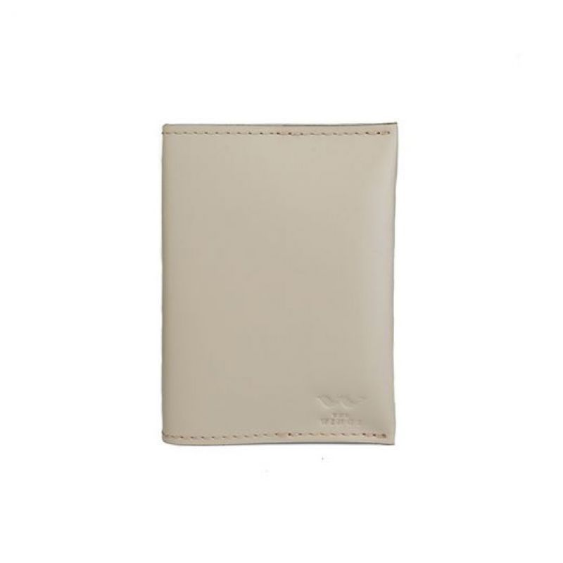 Кожаная паспортная обложка бежевая TW-PH-beige-ksr фото