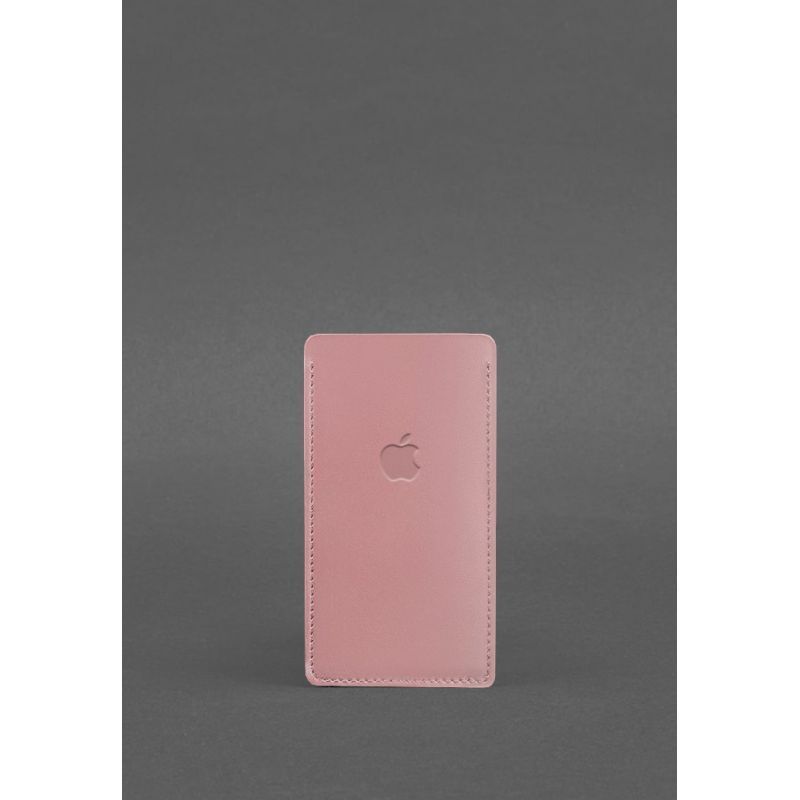 Шкіряний чохол для iPhone 12 Рожевий BN-GC-2-pink-peach фото