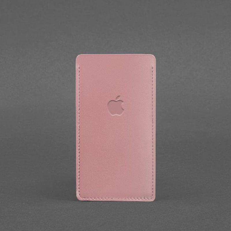 Шкіряний чохол для iPhone 12 Рожевий BN-GC-2-pink-peach фото
