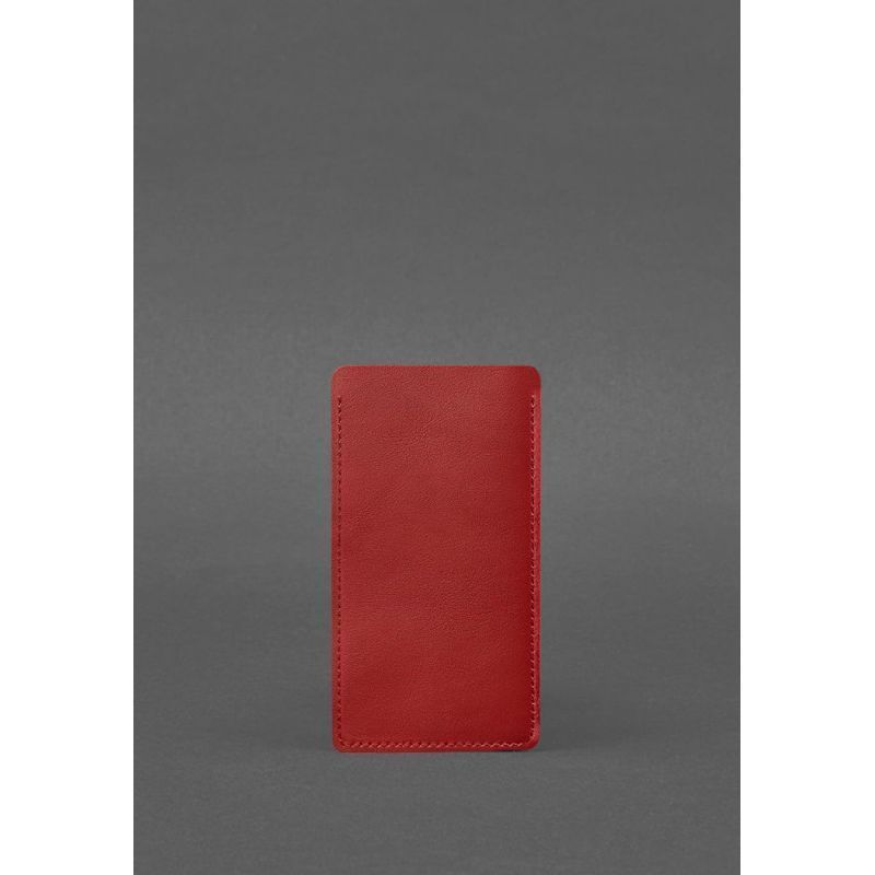 Шкіряний чохол для iPhone 12 Червоний BN-GC-2-red фото