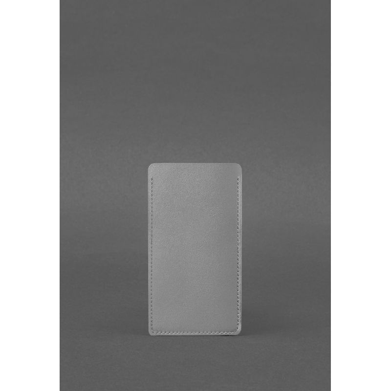 Кожаный чехол для iPhone 12 Серый BN-GC-2-shadow фото