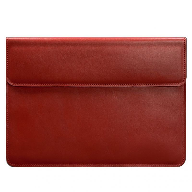 Шкіряний чохол-конверт на магнітах для MacBook 15 дюйм Червоний BN-GC-11-red фото