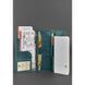 Шкіряний клатч-органайзер (Тревел-кейс) 5.1 зелений BN-TK-5-1-malachite фото 2