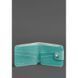 Женское кожаное портмоне 4.3 бирюзовое BN-PM-4-3-tiffany фото 3