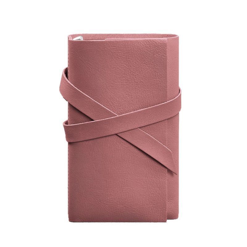 Жіночий шкіряний блокнот (Софт-бук) 1.0 Рожевий BN-SB-1-st-pink-peach фото