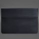 Шкіряний чохол-конверт на магнітах для MacBook 15 дюйм Синій Crazy Horse BN-GC-11-nn фото 3