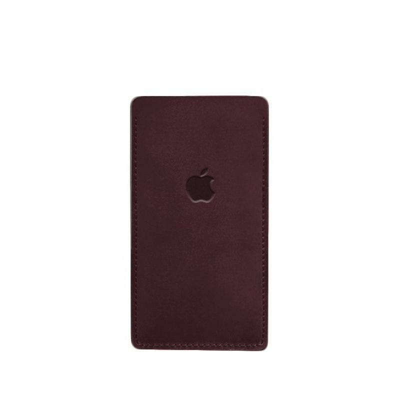 Кожаный чехол для iPhone 12 Бордовый Crazy Horse BN-GC-2-vin-kr фото