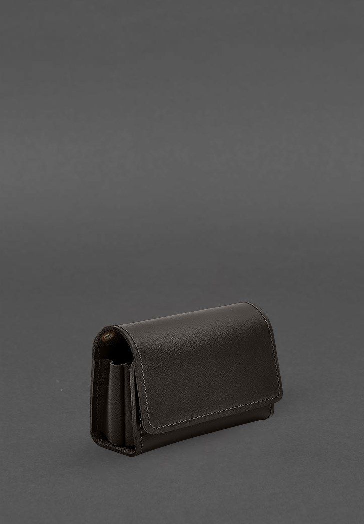 Шкіряний футляр (чохол) для IQOS Темно-коричневий BN-GC-30-choko фото