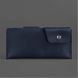 Шкіряне портмоне-купюрник 8.0 темно-синє BN-PM-8-navy-blue фото 4
