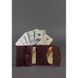 Женский кожаный кошелек 2.1 бордовый Crazy Horse BN-W-2-1-vin-kr фото 9