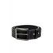 Шкіряний ремінь 40 мм чорний TW-Belt-40-black фото 1